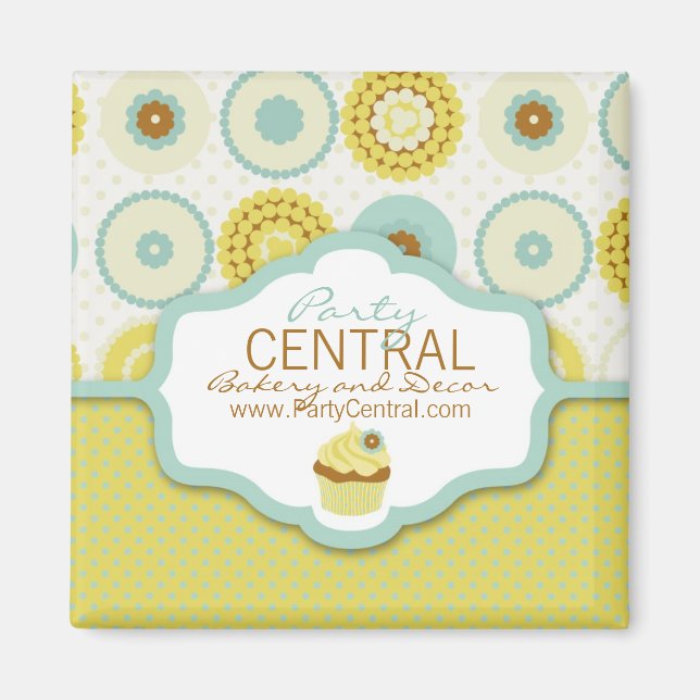 Sweet Retro Business Magnet (Vorne)