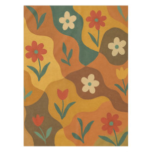 Sweet Retro Country Garden Muster Tischdecke
