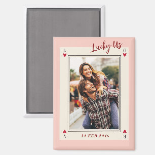 Sweet Romantic Niedlich Retro Valentine's Geschenk Magnet