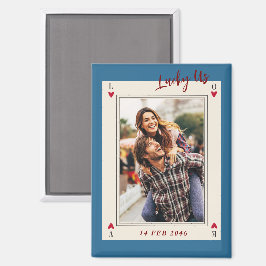 Sweet Romantic Niedlich Retro Valentine's Geschenk Magnet