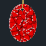 Sweet Romantic Valentine Liebe Herz Rot Keramikornament<br><div class="desc">Sweet Romantic Valentine Liebe Hearts Red,  Sie sind willkommen,  Text hinzufügen und hochladen Sie Ihr Bild :)</div>