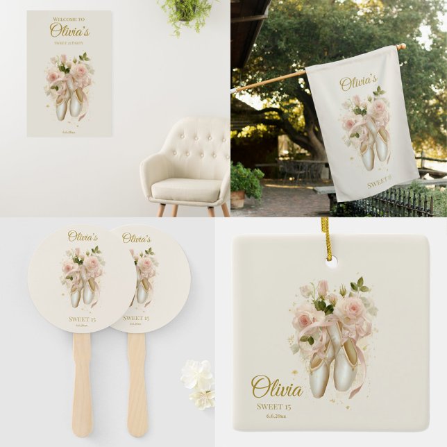 Sweet Rosé Ballet Soirée, Brauch Keramikornament (Von Creator hochgeladen)