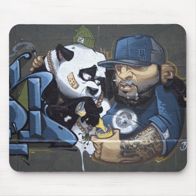 Sweet Sad Panda fand einen Buddy Mousepad (Vorne)
