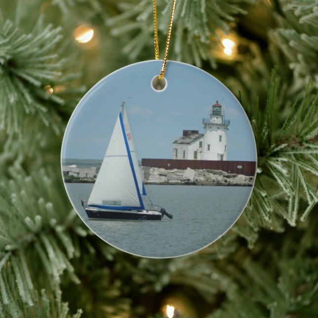 Sweet Sail Cleveland Ornament (Baum)