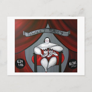 Sweet Sally Postcard Postkarte