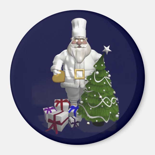 Sweet Santa Claus Koch Magnet (Vorne)