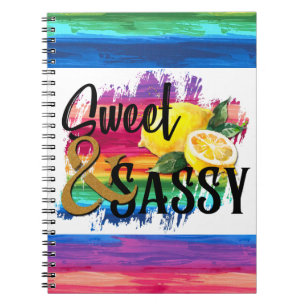 Sweet & Sassy Notizblock