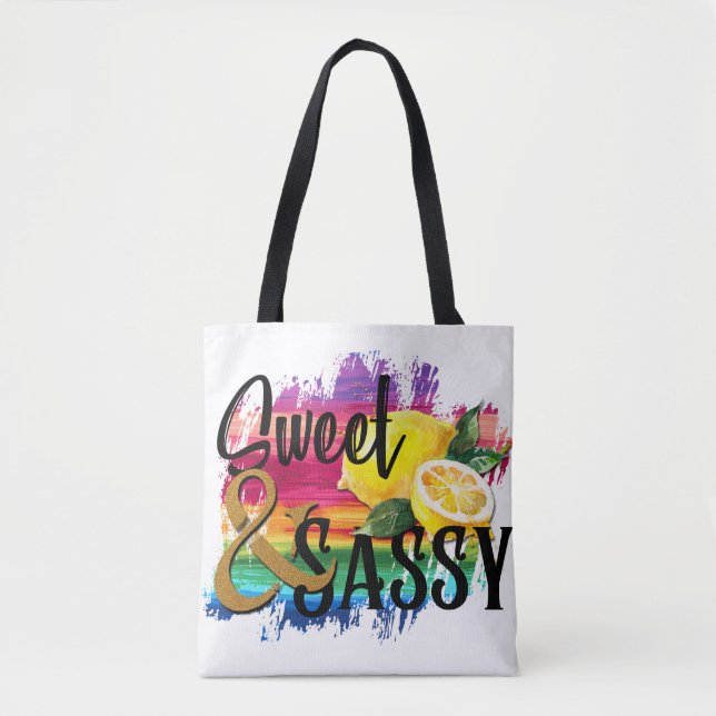 Sweet & Sassy Tasche (Vorderseite)