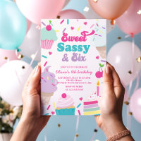 Sweet Sassy und Six Ice Creme und Cake Geburtstag