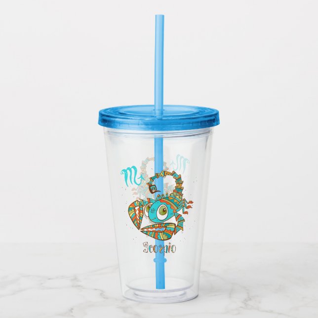 Sweet Scorpio Scorpion Acryltrinkbecher (Vorderseite)