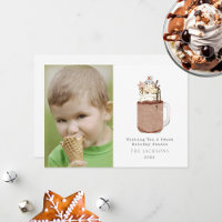 Sweet Season Chocolate Snowman Milkshake