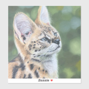 Sweet Serval Aufkleber
