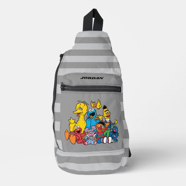 Sweet Sesame Street Pals Crossbody Bag (Vorderseite)