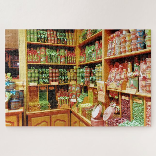 Sweet Shop in Pezenas Frankreich (Horizontal)