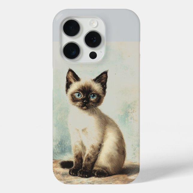 Sweet Siamese Kitten iPhone / coque ipad (Verso)
