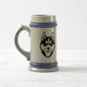 Sweet Siberian Husky Puppy Bierglas