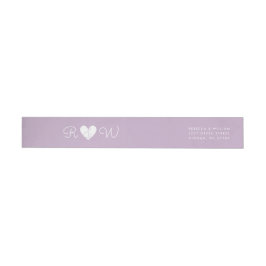Sweet Simplicity-Rücksendeadresse-Wrap