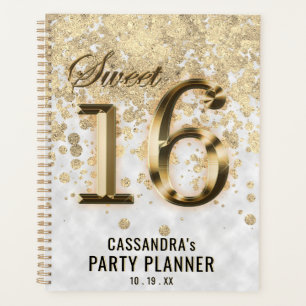 Sweet sixteen Gold Faux Foil