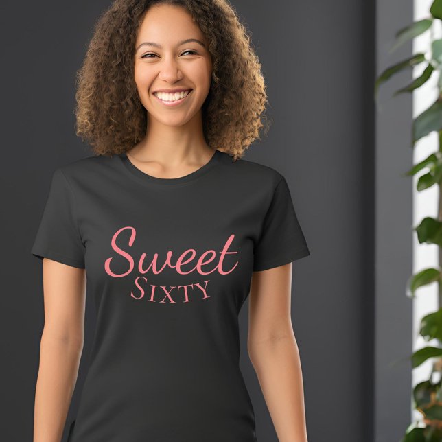 Sweet Sixty Funny 60. Geburtstag Tri-Blend Shirt (Von Creator hochgeladen)