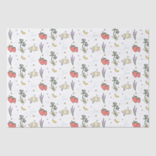 Sweet Sketched Summer Berry First Baby Dusche Seidenpapier