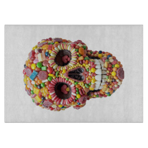 Sweet Skull Schneidebrett