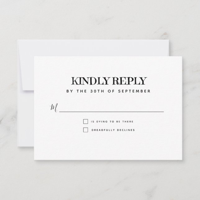 Sweet Skulls Halloween-RSVP-Karte RSVP Karte (Vorderseite)