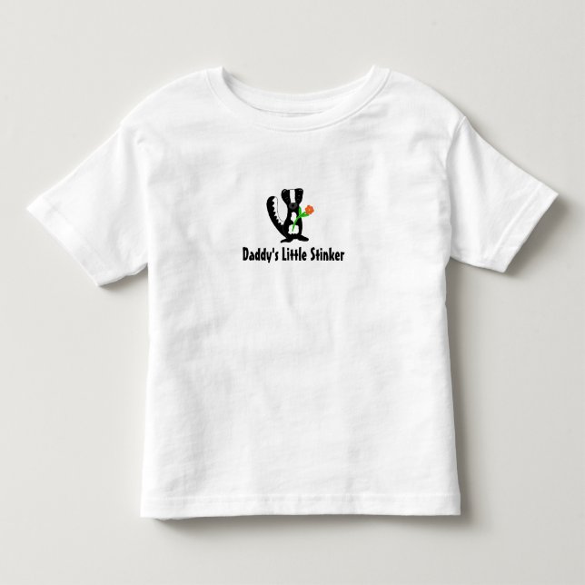 Sweet Skunk mit Sprichwort Kleinkind T-shirt (Vorderseite)