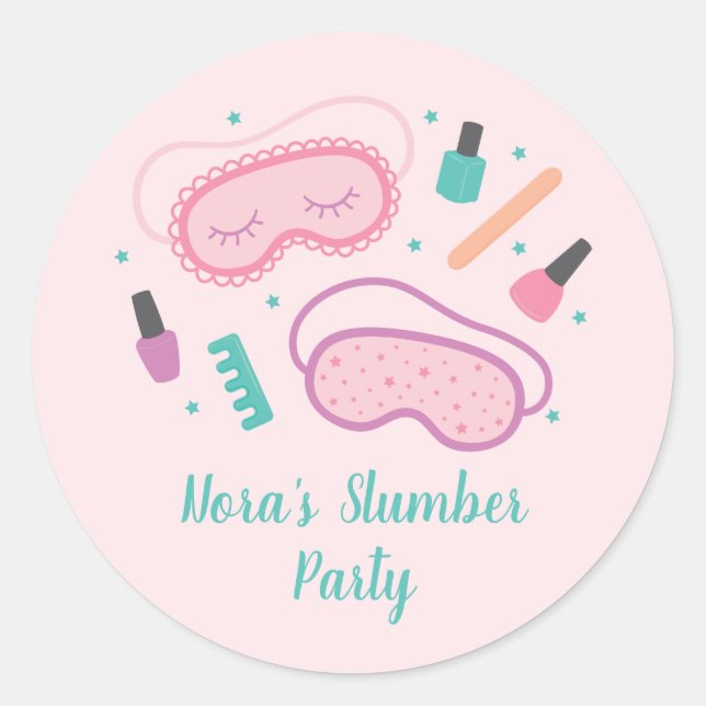 Sweet Sleep Masken Sticker (Vorderseite)