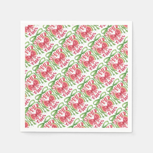 Sweet Slice of Summer Serviette (Vorderseite)