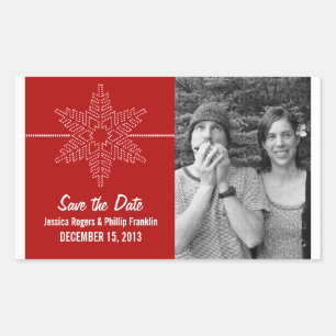 Sweet Snowflake Enregistrer les stickers Date, Rou
