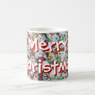 Sweet Snowmen Frohe Weihnachts-Tasse Kaffeetasse