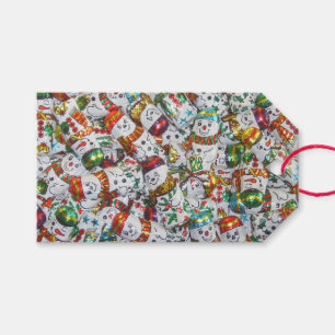 Sweet Snowmen Geschenketiketten Geschenkanhänger
