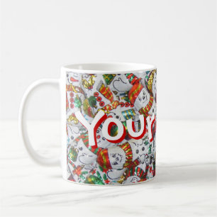 Sweet Snowmen Ihr Name Tasse