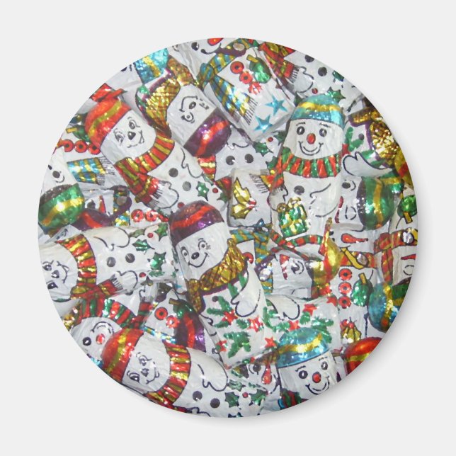 Sweet Snowmen Magnet (Vorne)
