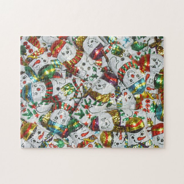 Sweet Snowmwn jigsaw puzzle (Horizontal)