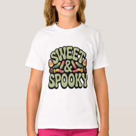 Sweet Spooky Kids Halloween Candy Shirt
