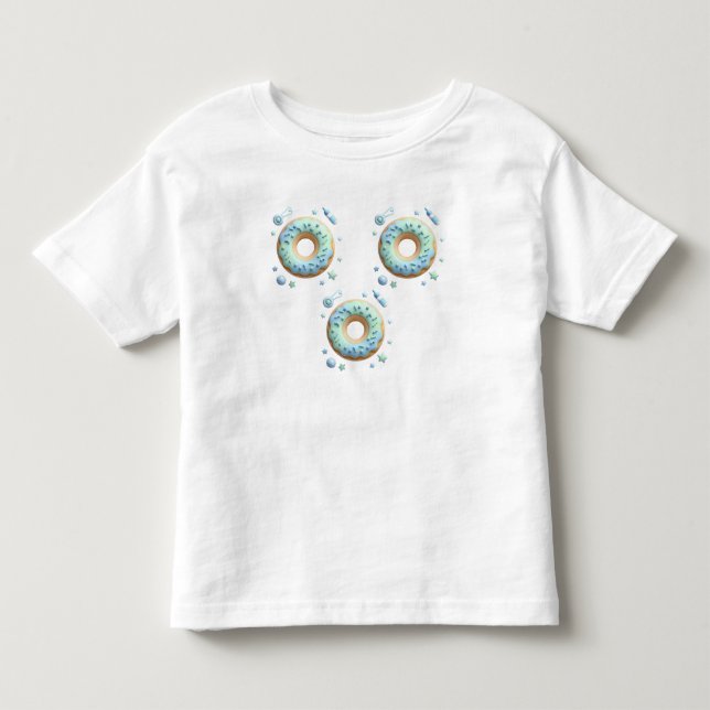 Sweet Sprinkle Donut Baby Bodysuit Kleinkind T-shirt (Vorderseite)