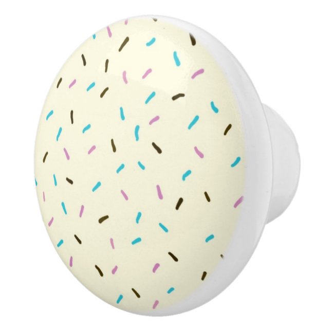Sweet Sprinkles Ceramic Knob (Vanilla Cream) Keramikknauf (Rechts)