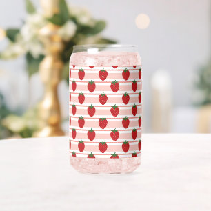 Sweet Strawberries Muster Dosenglas