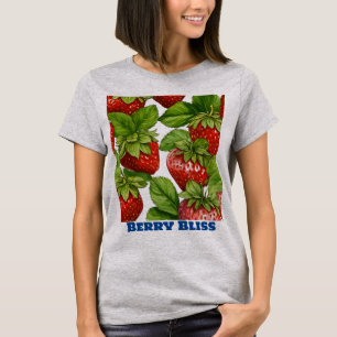 Sweet Strawberry Delight : T-shirt femme