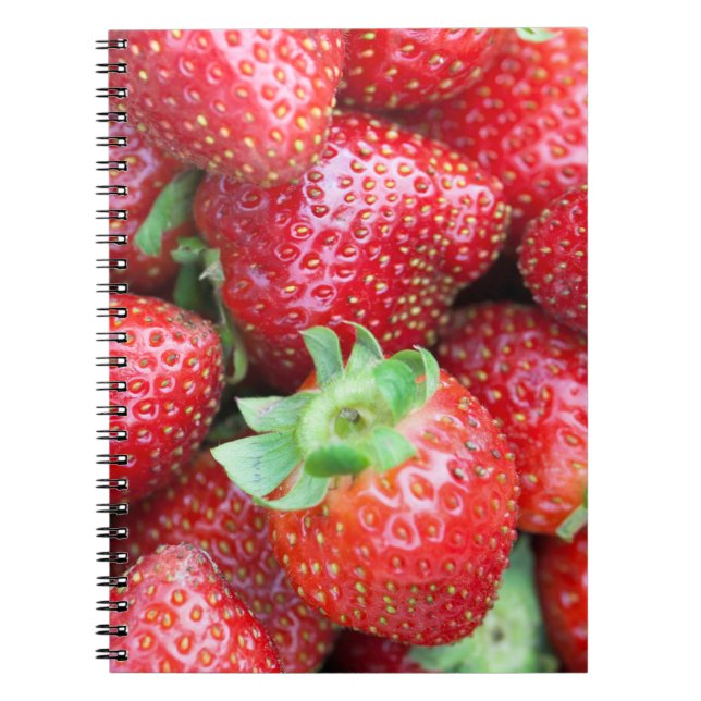 Sweet Strawberry Notizblock (Vorderseite)