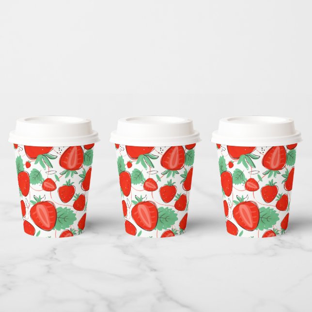 Sweet Strawberry Pappbecher (Multi)