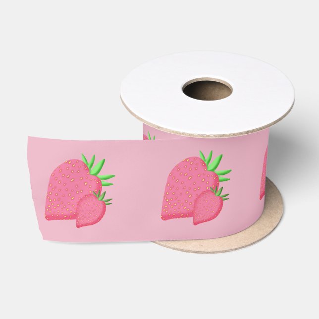 Sweet Strawberry Satinband (Spule)