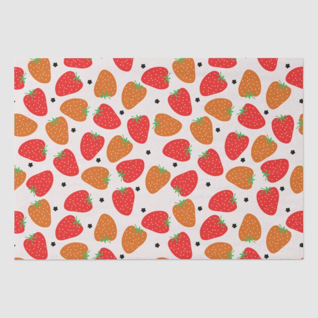 Sweet Strawberry Seidenpapier (Vorderseite)