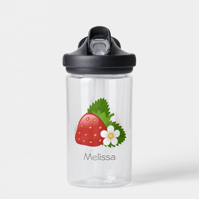 Sweet Strawberry Trinkflasche (Vorne)