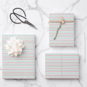 Sweet Stripe Geschenkpapier Set