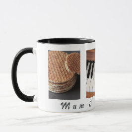 Sweet Stroopwafel Piano Tasse — Geschenk für Mutte