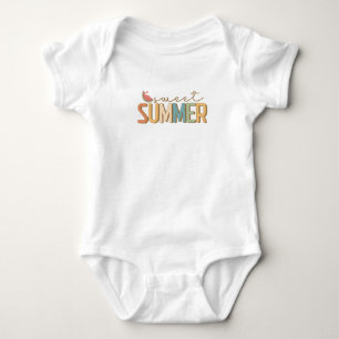 Sweet Summer Baby Strampler