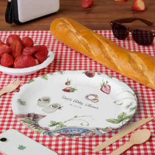 Sweet Summer Picnic Babydusche Pappteller