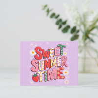 Sweet Summer Time Coquette Strawberry Retro Strand